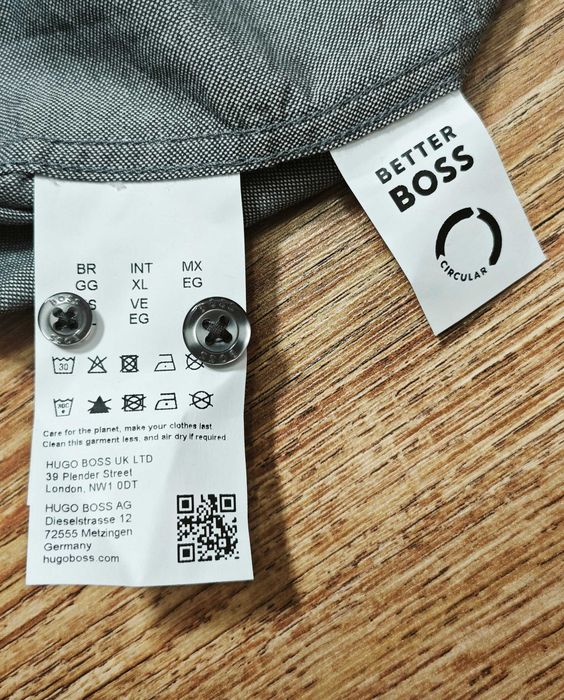 HUGO BOSS Оригинална мъжка риза размер XL