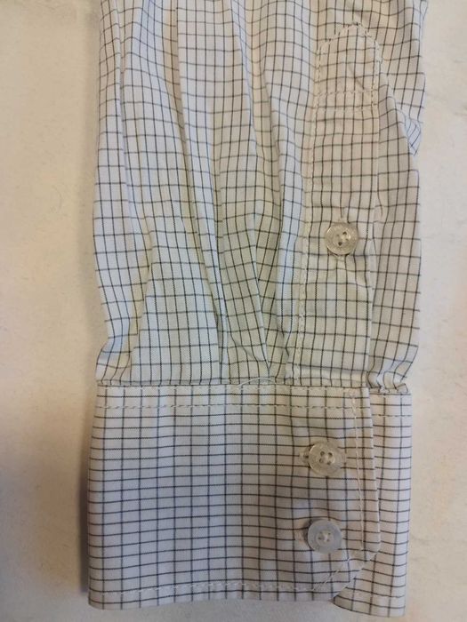 Мъжка риза с дълъг ръкав, размер L