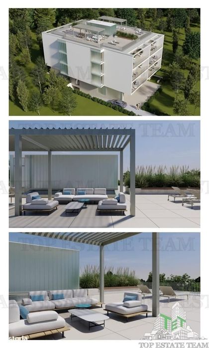 Penthouse spectaculos cu vedere frontala la mare si padure  4 camere |