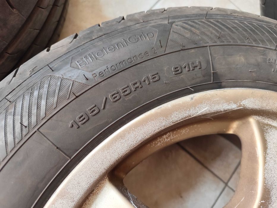 Алуминиеви джанти с летни гуми за VW, Audi