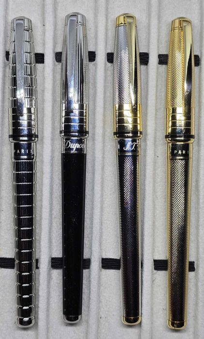 Химикалки Montblanc, S.T. Dupont и Cartier
