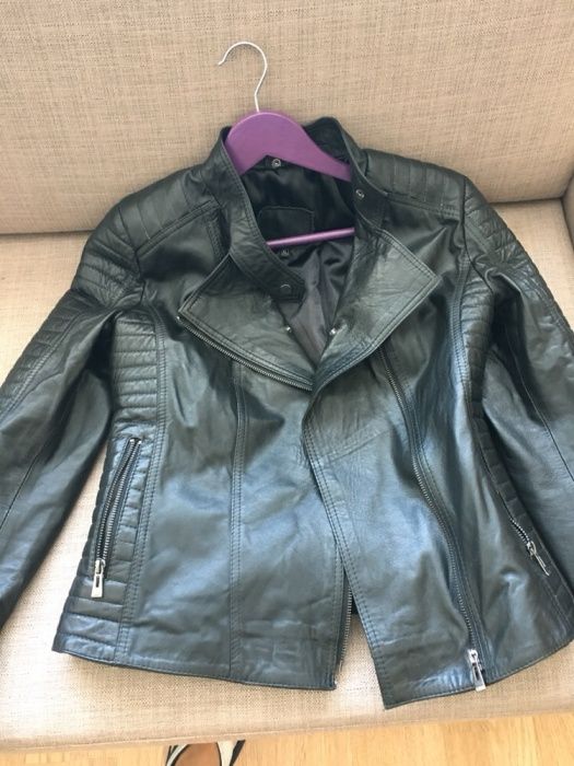 Женская кожаная куртка