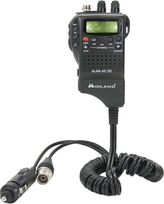 Statie radio CB Midland Alan 42DS cu antena magnet noi
