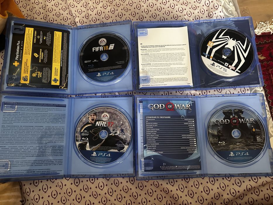 Продам 4 игры на PS
