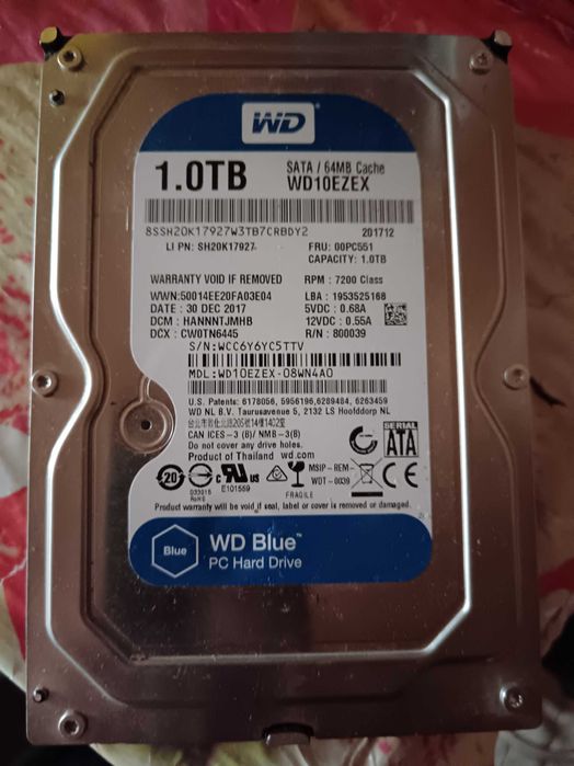 Hard disk 1.0TB SATA 64 mb