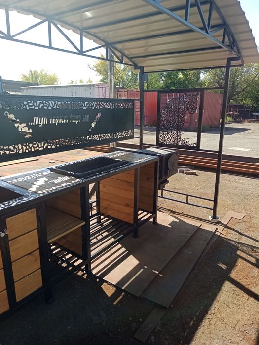 Мангальная зона.