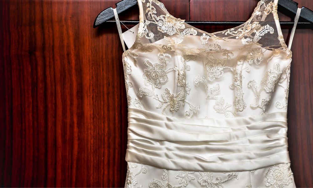 изысканное свадебное платье