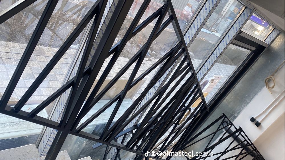 Варота навес забор перила