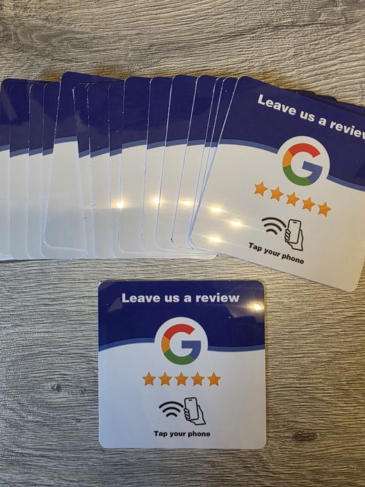Card NFC Recenzii Google - Complet personalizabil