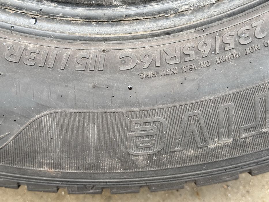 235/65/R16C Dunlop Econodrive 2бр летни бус dot4919
