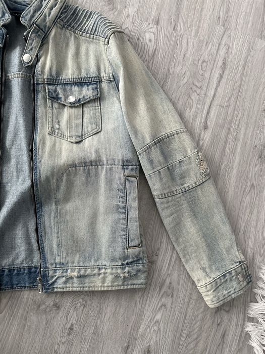 Geaca denim blugi barbati - smog S