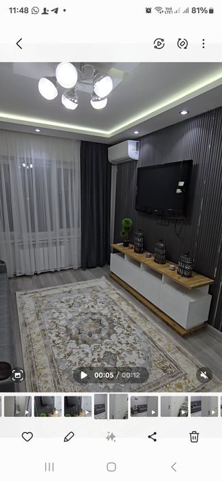 Сдается 1 комнатная  квартира в аренду со свежим ремонтом.