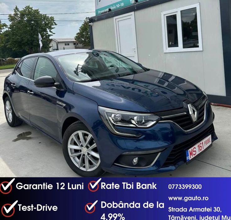 Renault Megane Renault Megane1,2 Tce, 2018 ,rate//garantie//km certificati