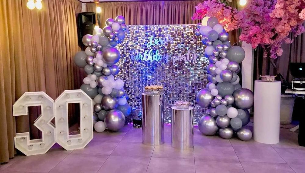 Цифри c осветление и светещи надписи под наем