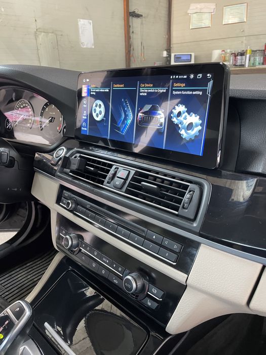 Navigatie Android 13 dedicata BMW F10/F11 , 10,25 inch / 12,3 inch