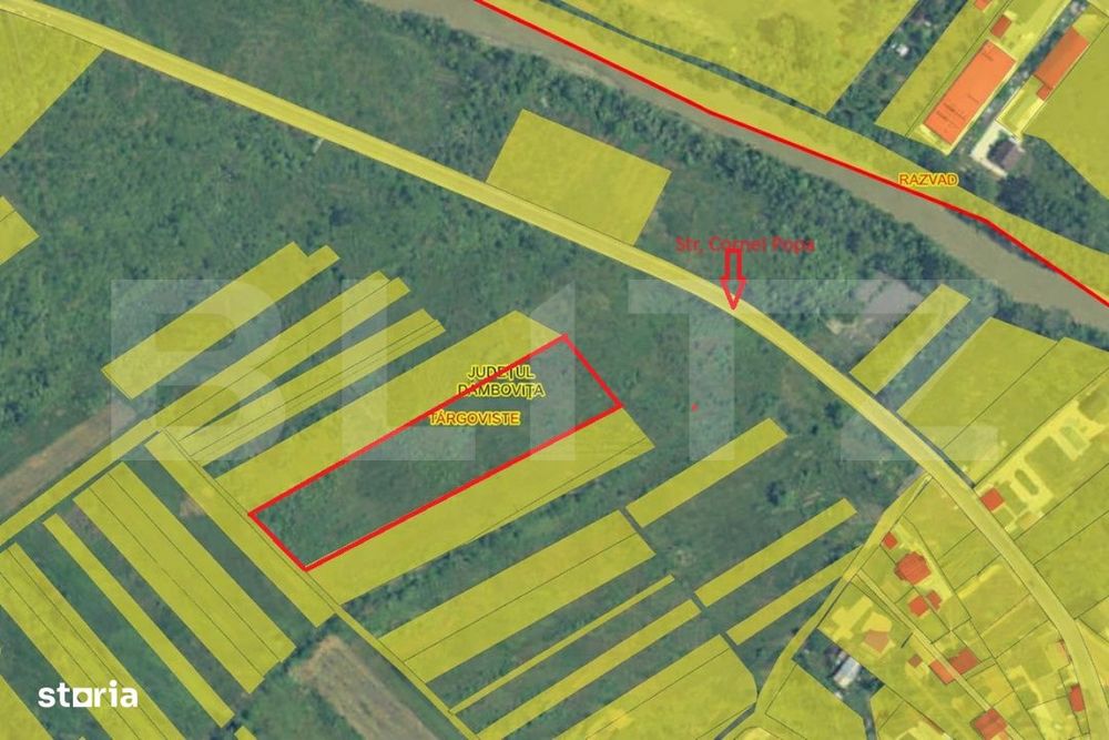 Teren intravilan, 3000 mp, zona Nord-Est