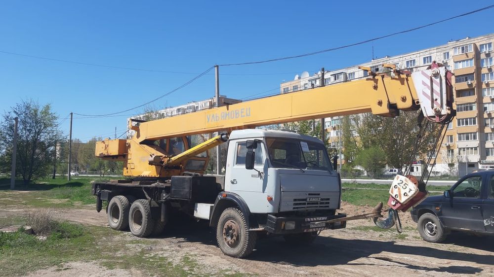 автокран камАЗ 2004 г. ульяновец