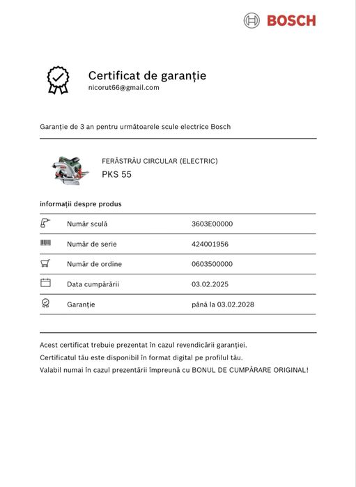 Circular PKS 55 bosch