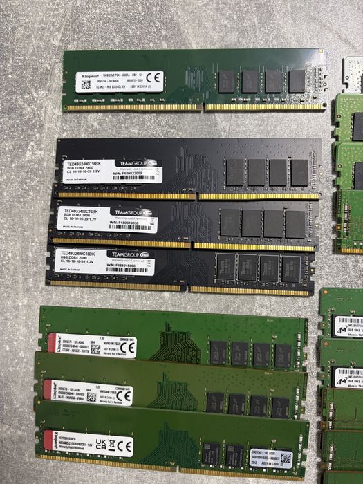 RAM памет за настолен компютър DDR4 и DDR3