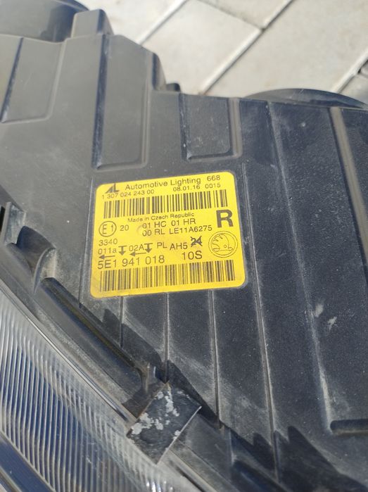 Faruri Skoda Octavia 3