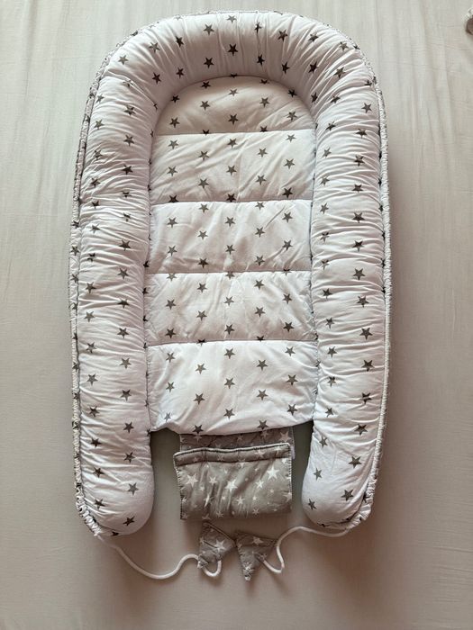 Двустранно бебешко гнездо 100% памук