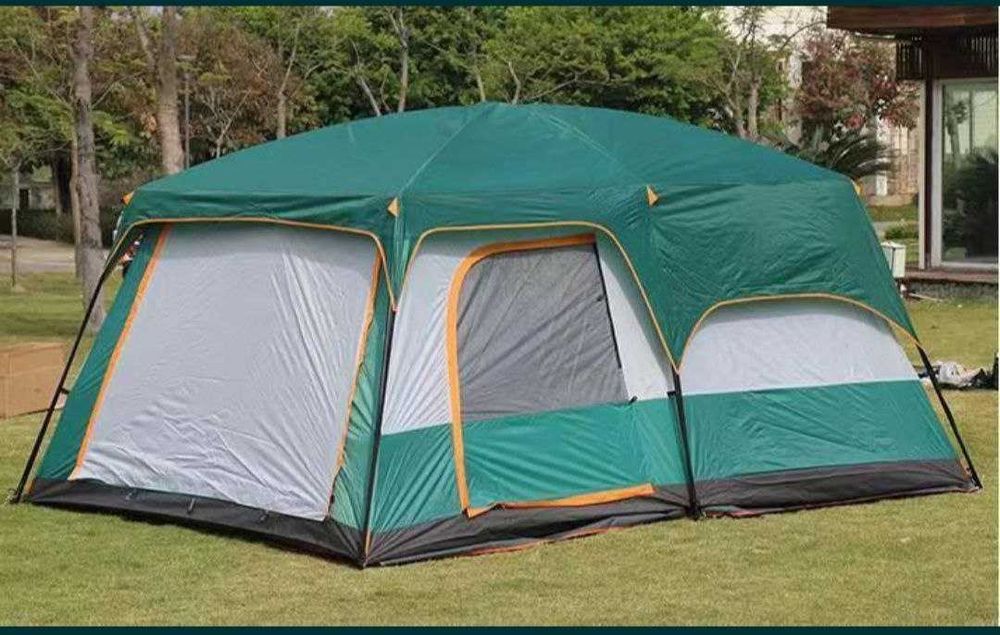 Палатка 2х комнатный-3,3х2,10х1,85 см. Доставка бесплатно