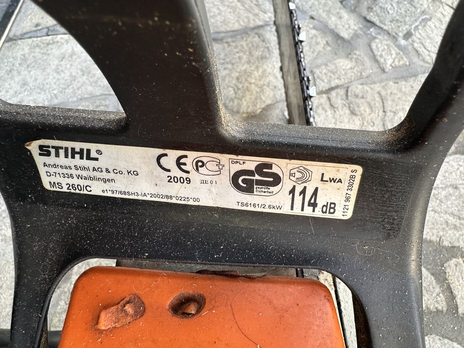 Stihl 260 щил 260