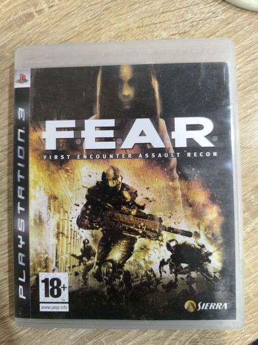 F.E.A.R. Ps3 диск
