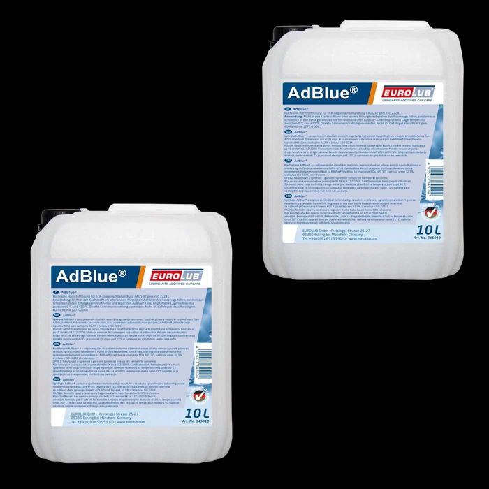 AdBlue Original Producator German Brand EUROLUB Bidon 10 cu pilnie