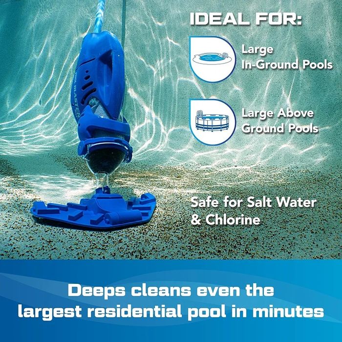 Aspirator de piscina - pentru uz profesional, reincarcabil