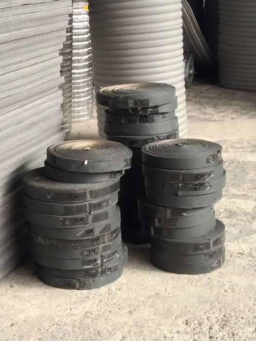 Демпферная лента самоклейка, каучук лента, изолента, алюминий скотч