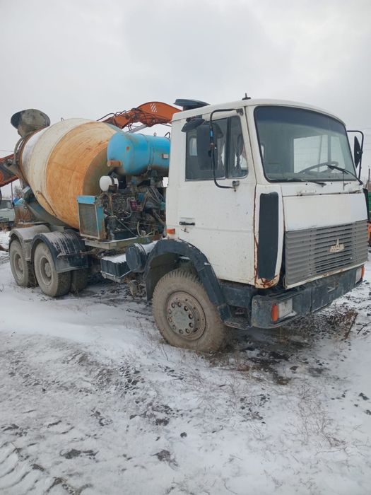 Бетономешалка на базе МАЗА