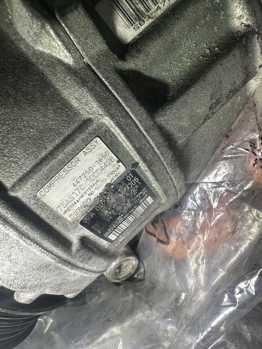 Compresor AC Clima Mercedes GLE w167 Glc w253 E w213 cls w257 c w205 sprinter v class vito 2.0d om654 cod OEM A0008301401