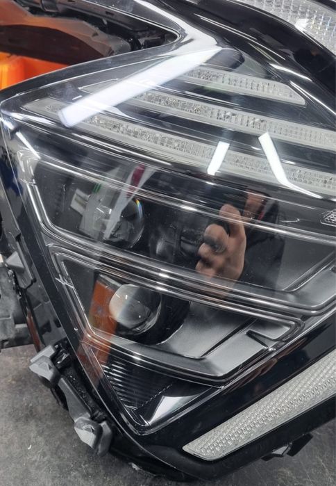 Установка линз би лэд