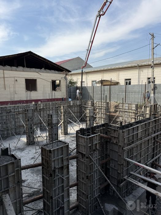 Qurilish brigadasi/Noldan uy quramiz/beton quyish/fundament quyish