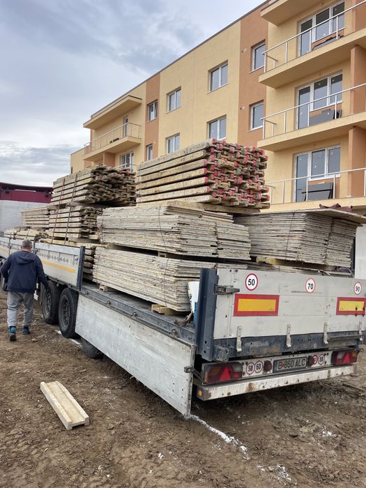 Grinda doka H20, schela, popici metalici, panouri cofraje