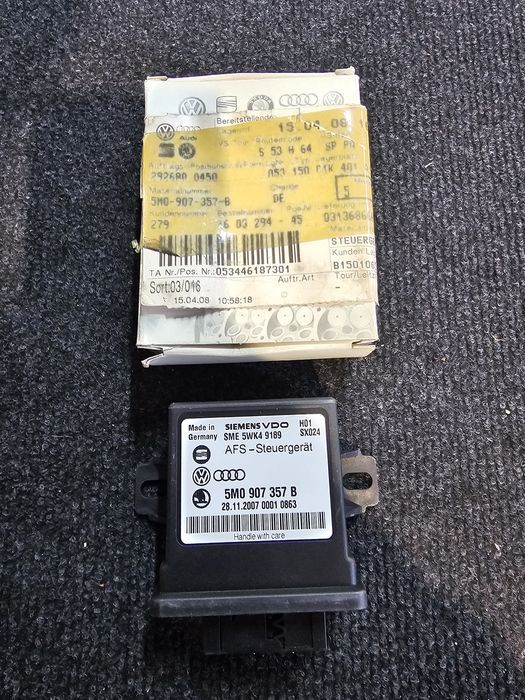 modul afs (faruri xenon) nou original volkswagen golf / passat b6