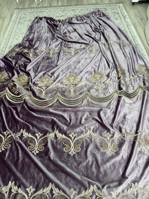 Продам шторы с тюлью