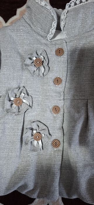 Palton fetițe 1-2 ani