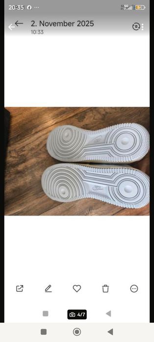 Nike AF1 Sculpt Summit White –  38,5