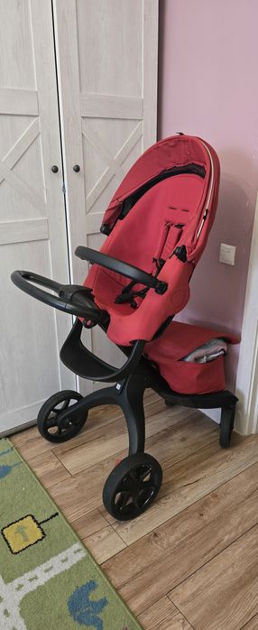 Stokke xplory X 2в1 люлька+прогулочный блок