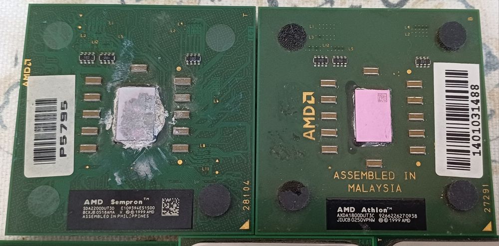 Lot 9 procesoare Intel Pentium Celeron AMD Sempron Athlon