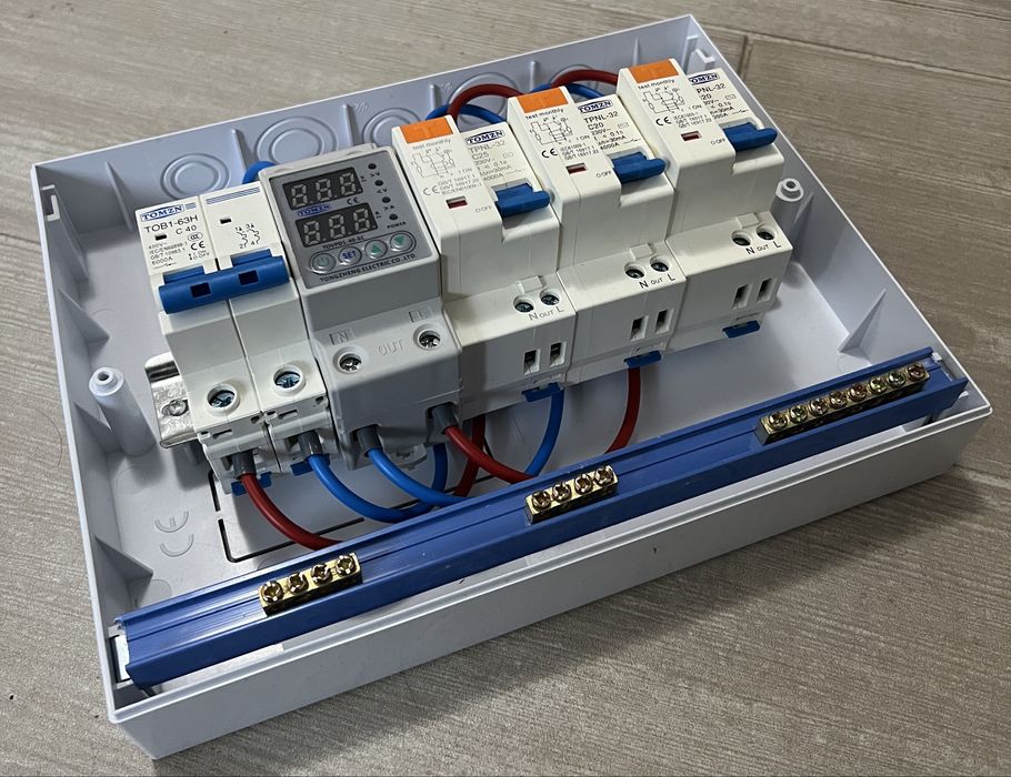 Tablou electric echipat