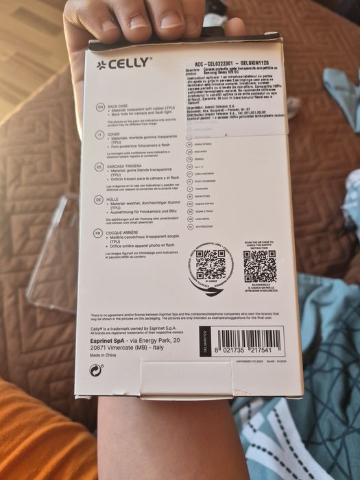 Vand husa pentru telefon samsung s 25 transparenta