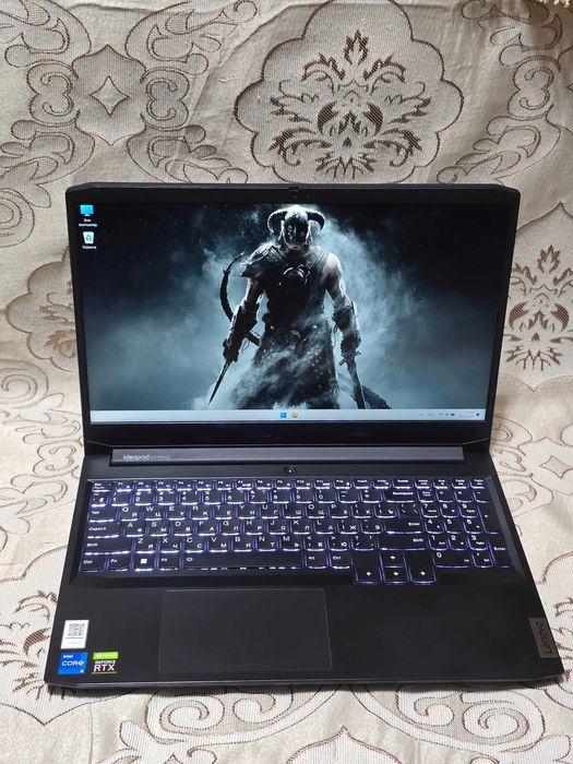 Lenovo Gaming RTX3050,i5-11400h,16гб озу,120hz,