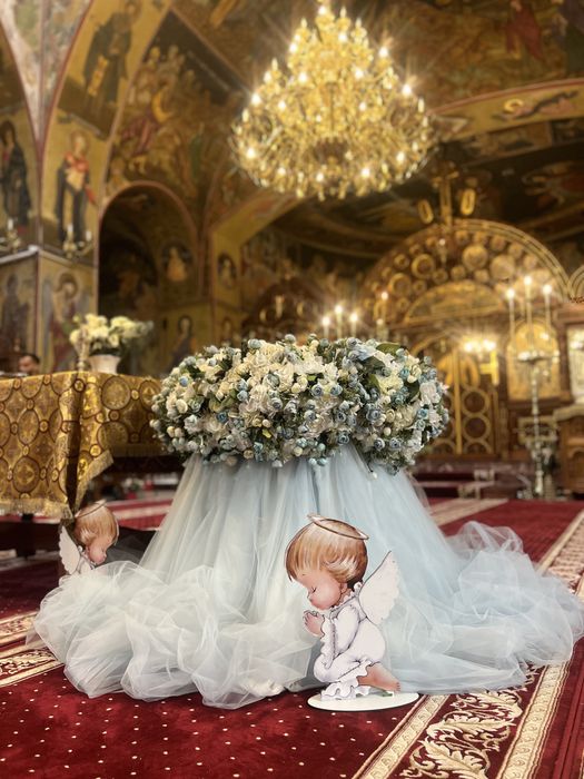 Aranjament flori artificiale,aranjamente cristelnița,decor nunta