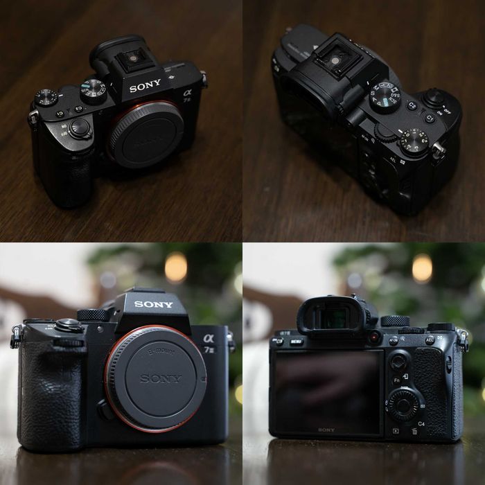 Sony A7 III, Sony 35mm , Sony 85mm , Tamron 20mm , Grip, Baterie