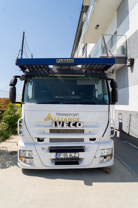 Transportor IVECO + platforma Fasano