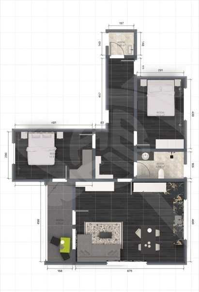 Продава се Двустаен апартамент в Пловдив, Остромила - 85 кв.м за 803 €/кв.м - Снимка #1