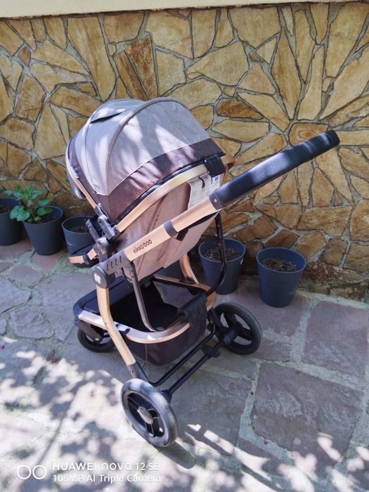 Детска количка KikkaBoo Irene,Beige 2 in 1